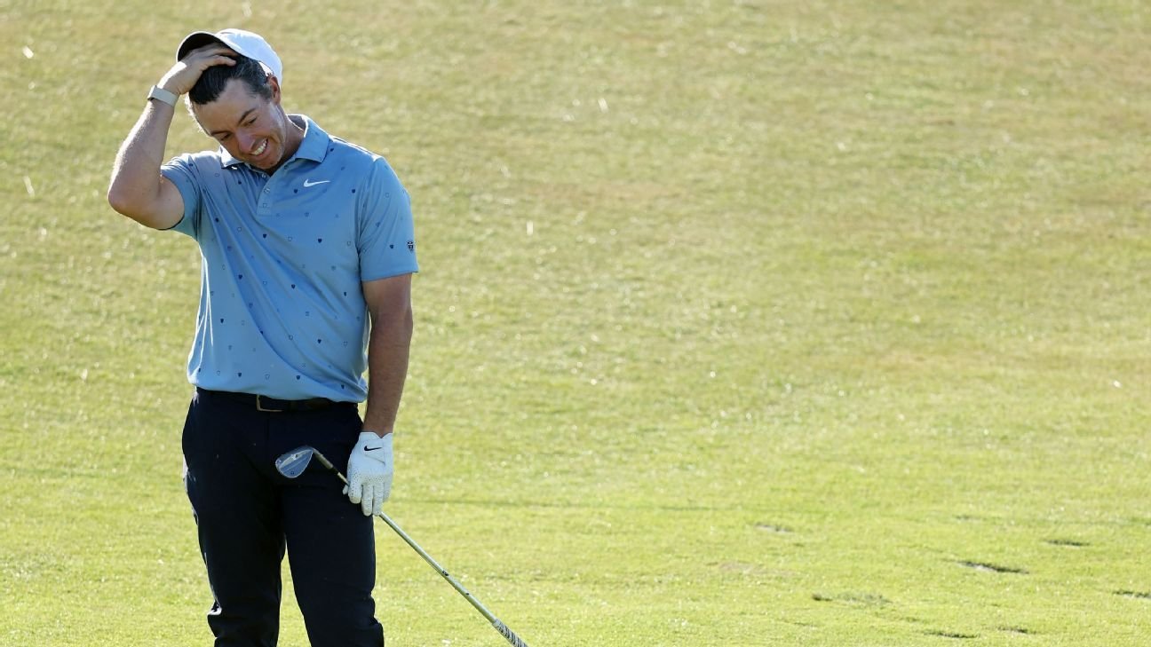 Rory McIlroy's US Open hopes end with 40 on back nine