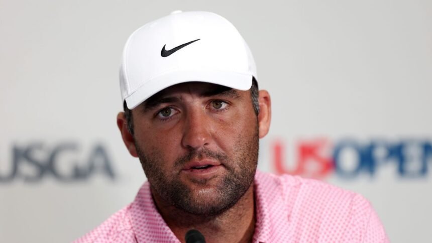 Scottie Scheffler talks about his hopes for the US Open and his expectations for his first Grand Slam appearance
