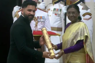 Watch Rohit Sharma Honoured With Padma Shri Joins Virat Kohli In Exclusive List Of Indian Cricketers