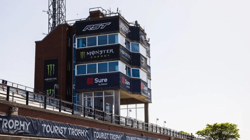 Race control tower, Isle of Man TT. Credit: Isle of Man TT.