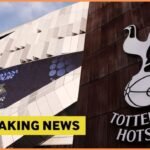 Spurs badge with breaking news