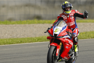 Ryan Vickers, 2026 Knockhill BSB. Credit: Honda Racing UK.