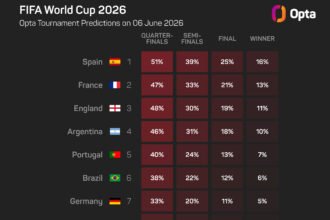 De la Fuente accepts Spain's favorite tag at World Cup