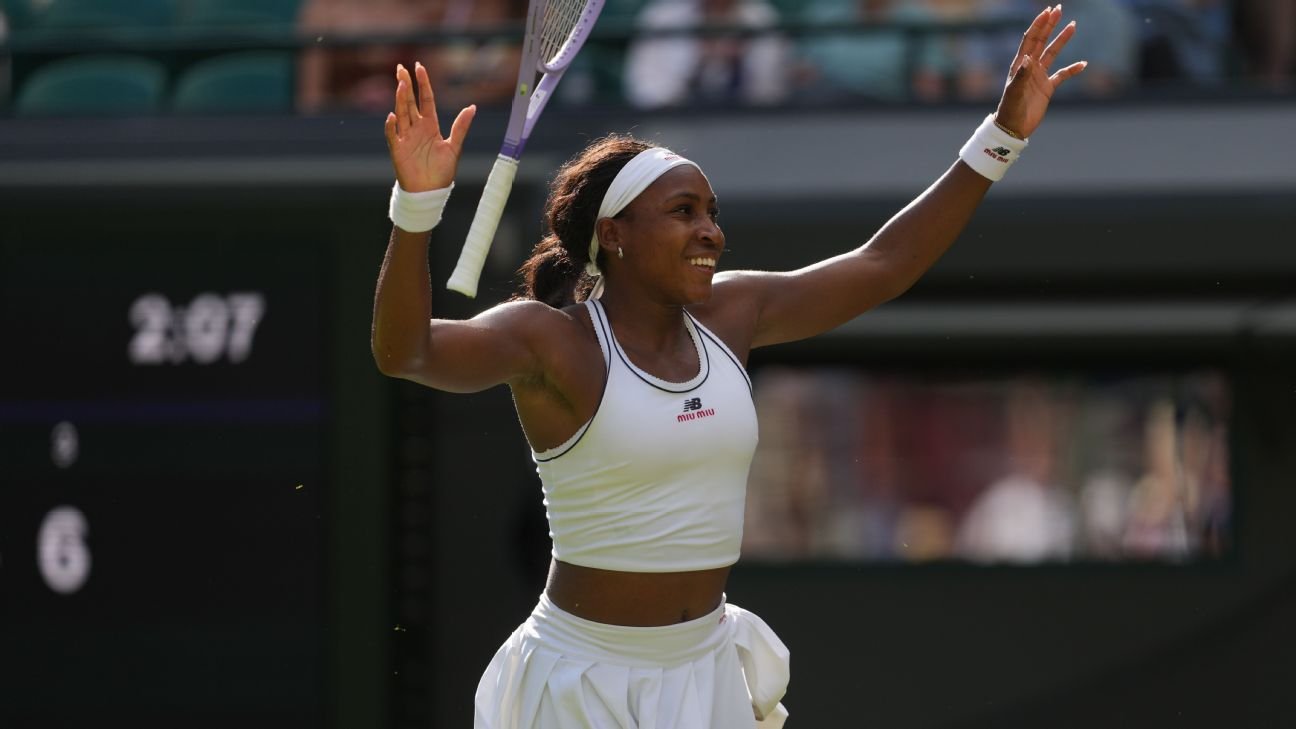 Gauff returns, Krejcikova advances to Wimbledon third round