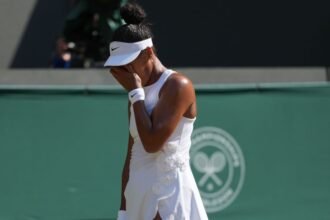 Naomi Osaka ousted by Karolina Muchova in Wimbledon quarterfinals