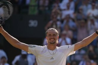 Alexander Zverev beats Taylor Fritz to advance to Wimbledon semifinals
