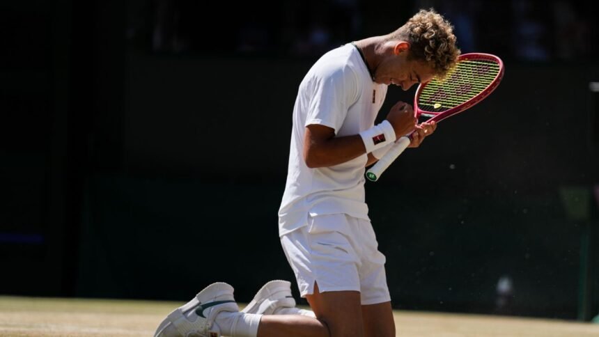American qualifier Jordan Lee (16) wins Wimbledon men's title