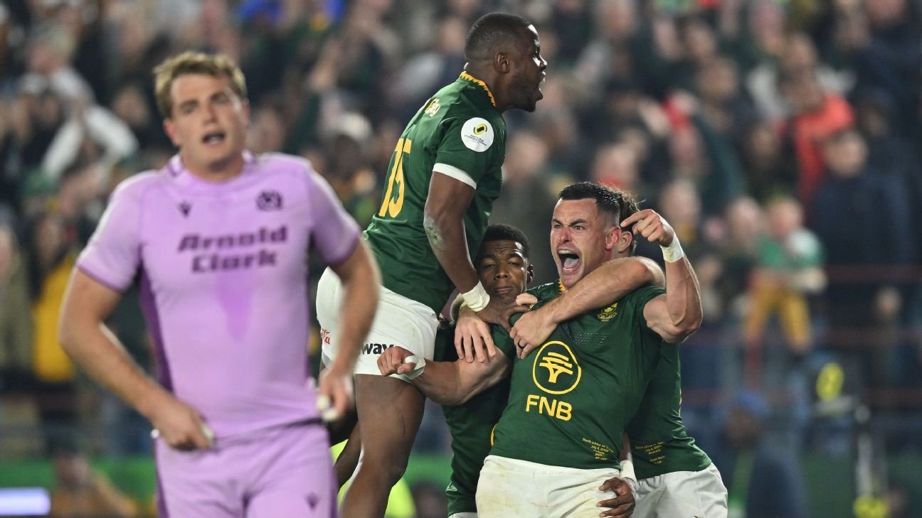 South Africa vs Wales - kick-off time, team news and how to watch the Nations Championship clash