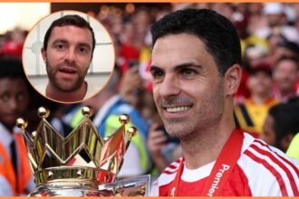 Mikel Arteta and Fabrizio Romano