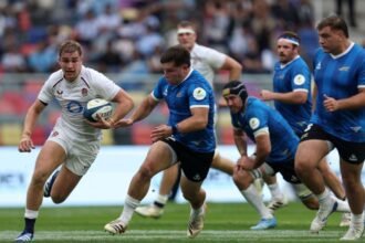 ARGENTINA 24-31 ENGLAND: Steve Borthwick's side emerge victorious in an exciting Nations Championship clash - by chance