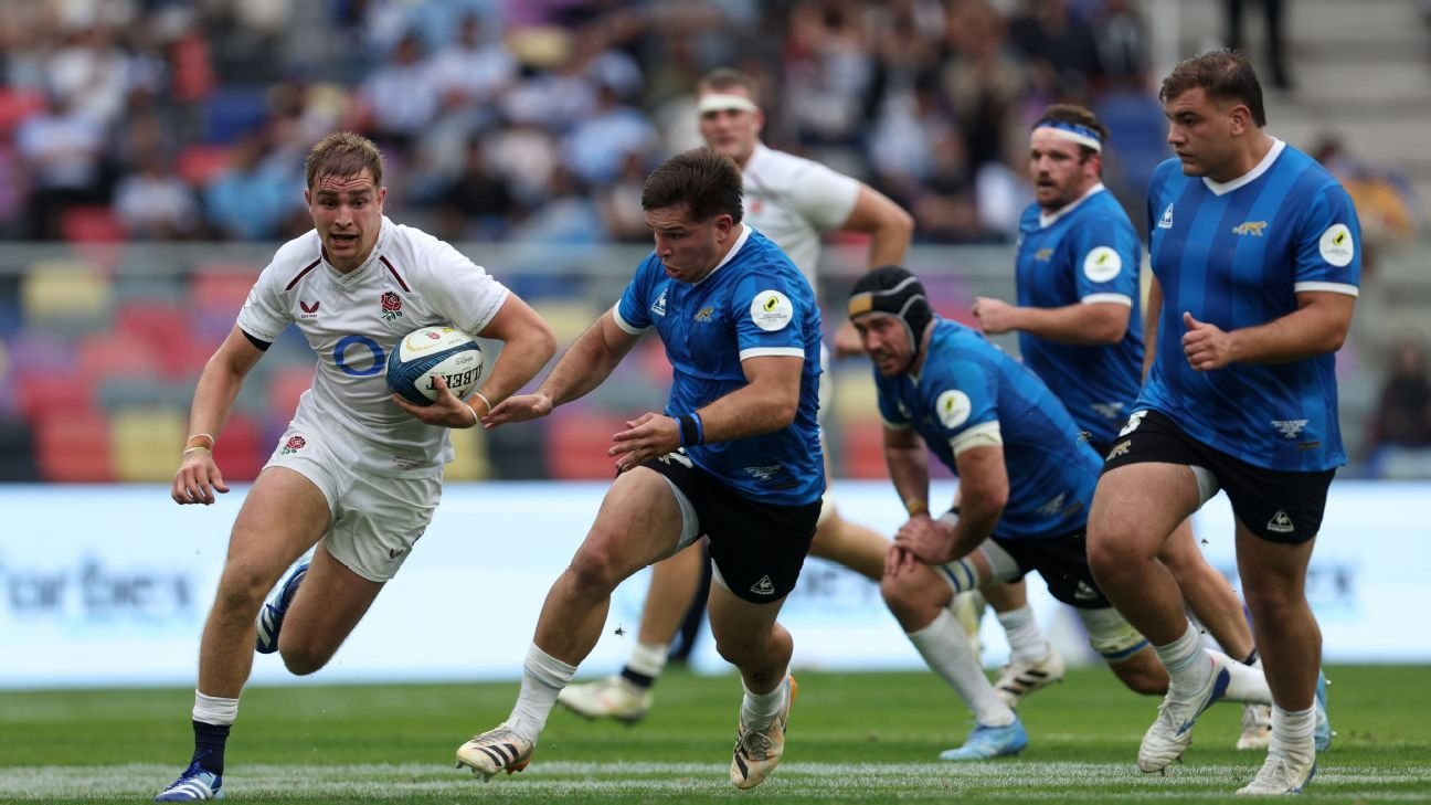 ARGENTINA 24-31 ENGLAND: Steve Borthwick's side emerge victorious in an exciting Nations Championship clash - by chance