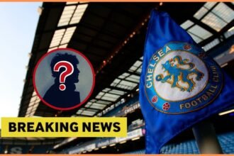 Chelsea FC corner flag and
