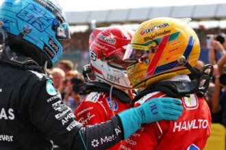 The top three at Silverstone