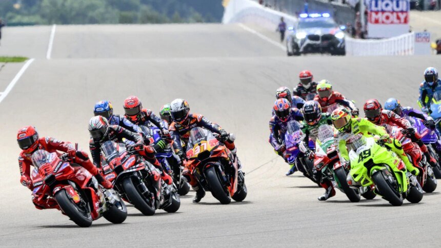 Start, 2025 German MotoGP.