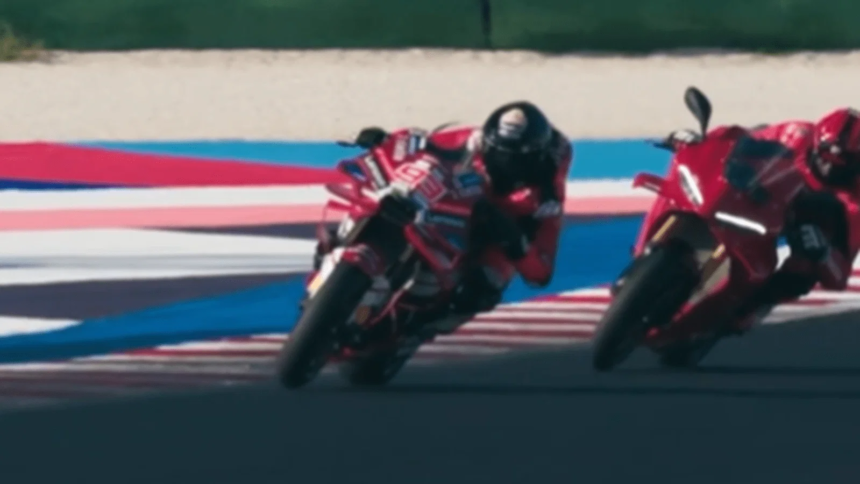 Kayla Yaakov on Marc Marquez