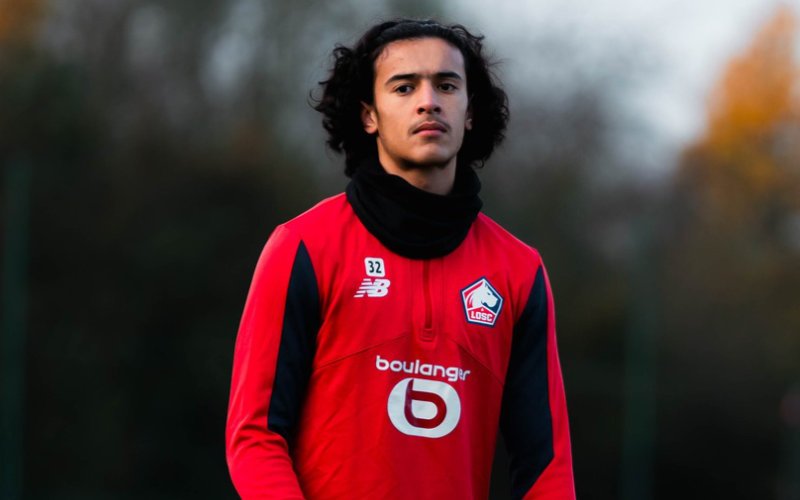 Ayyoub Bouaddi in training