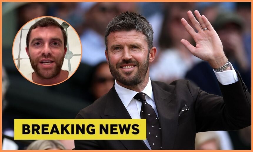 Michael Carrick and Fabrizio Romano