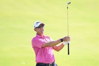 Cameron Percy shoots 66, up one point at Kaulig Companies Championship