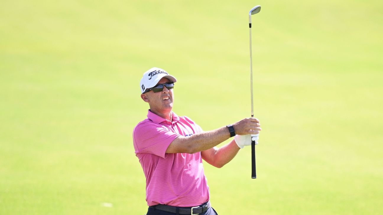 Cameron Percy shoots 66, up one point at Kaulig Companies Championship
