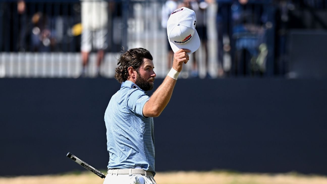 Cameron Young says he had a chance at British Open, awaits first major