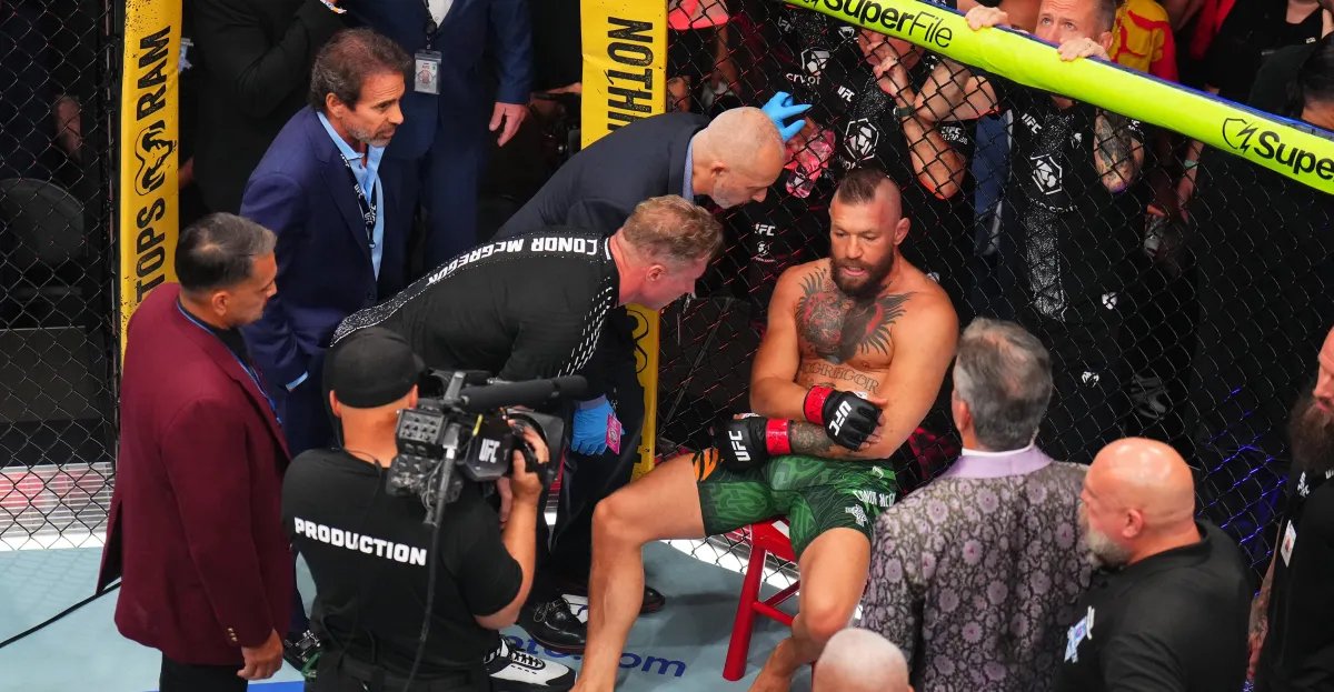 Colby Covington reacts to Conor McGregor's injury at UFC 329, says he won't 'kick him while he's down' like Dustin Poirier