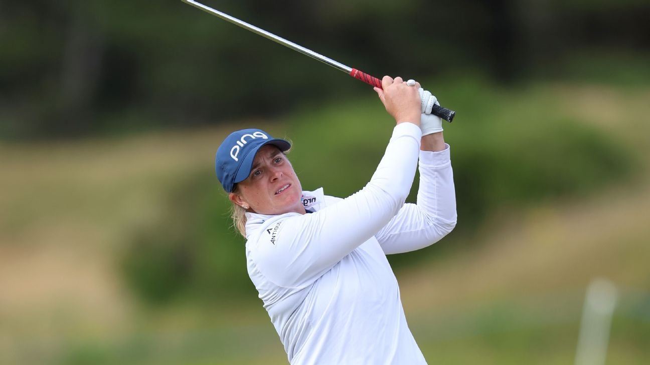 Coughlin and Singh share one-stroke lead at LPGA Scottish Open