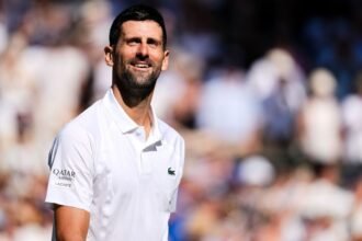 Djokovic equals Federer's record with 105th Wimbledon win