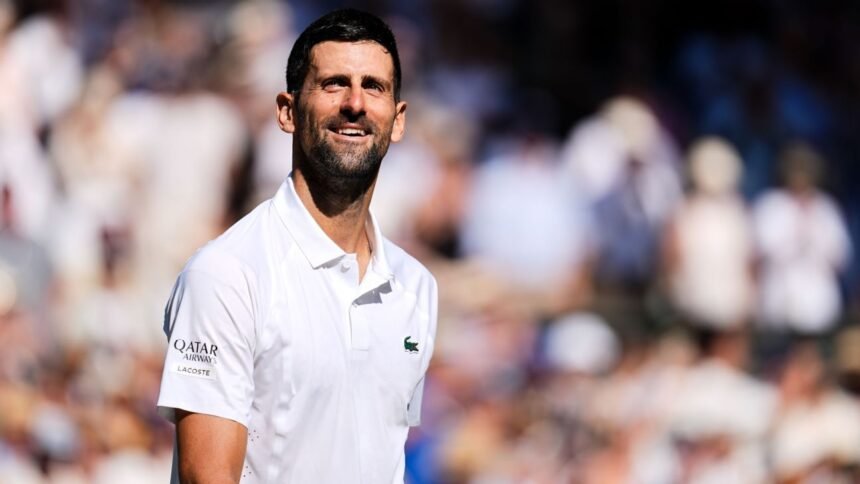 Djokovic equals Federer's record with 105th Wimbledon win