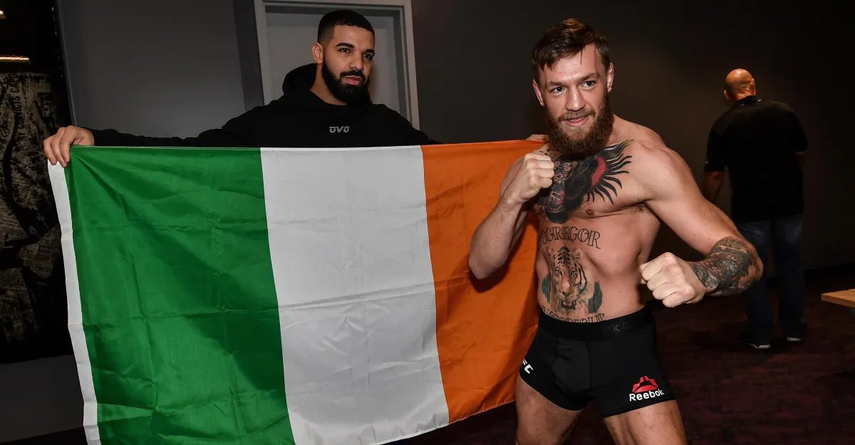 Drake places monster bet on Conor McGregor to beat Max Holloway at UFC 329