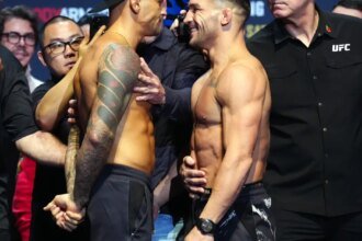 Dustin Poirier calls on Michael Chandler to retire: ``What are you doing?''