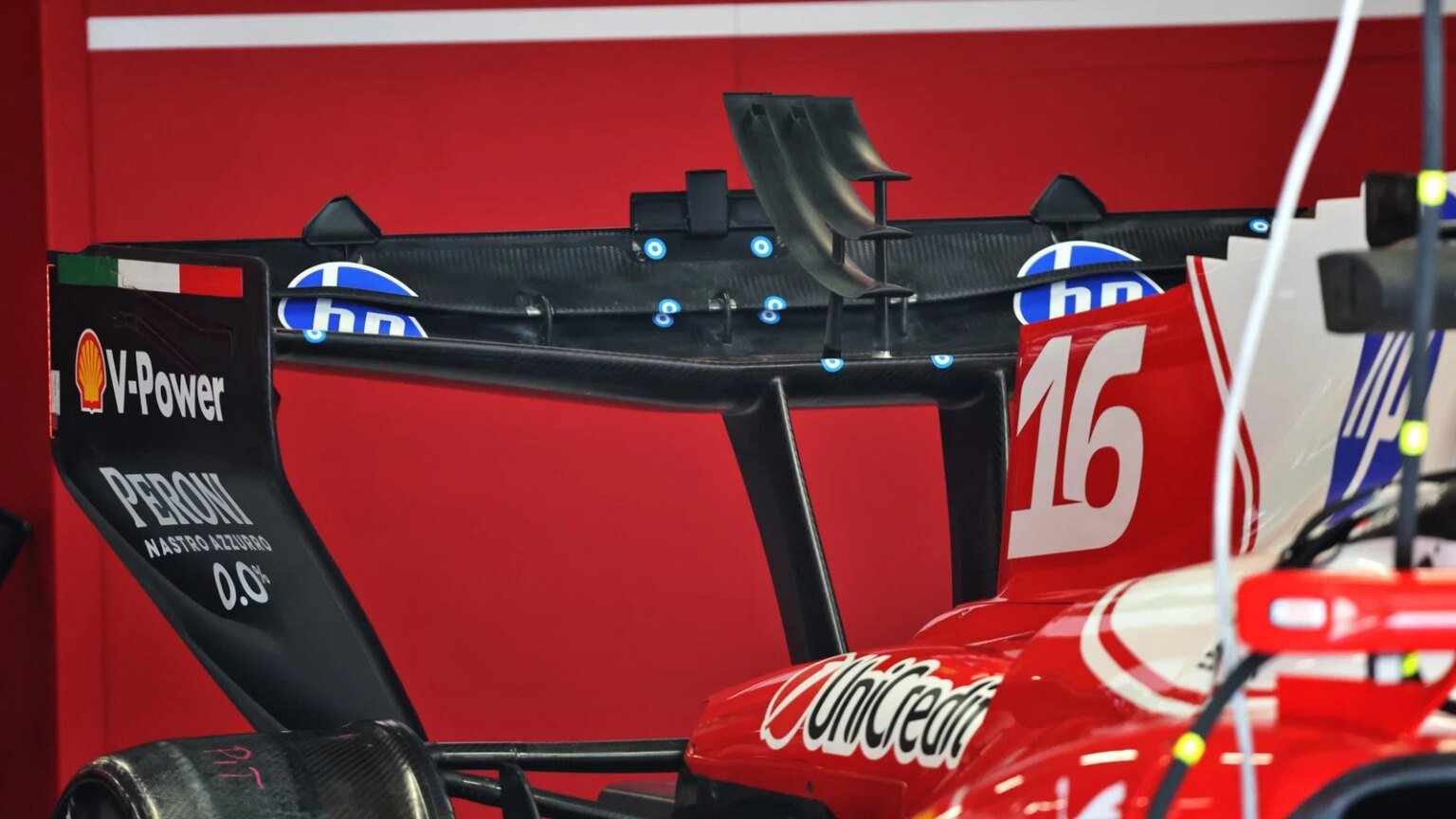Ferrari has brought an upgraded Macarena rear wing to Hungary