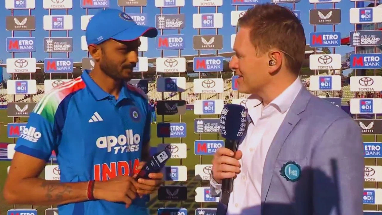 Axar Patel elated after India