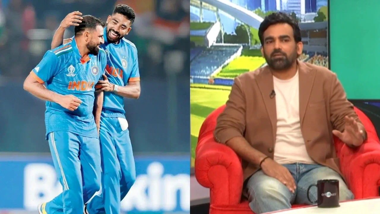 Zaheer Khan reacts to Mohammed Shami and Mohammed Siraj