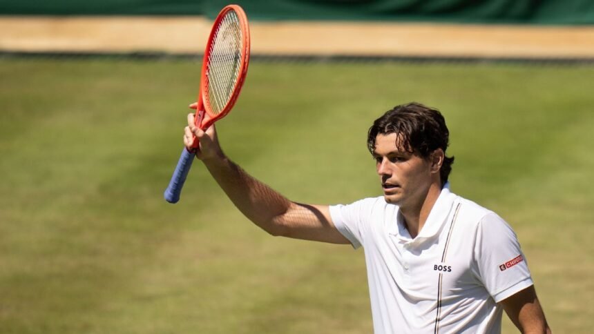 Fritz impresses as walk-on before advancing to Wimbledon