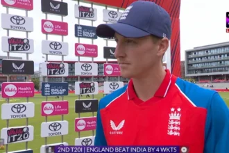 England captain Harry Brook