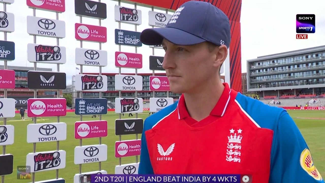 England captain Harry Brook