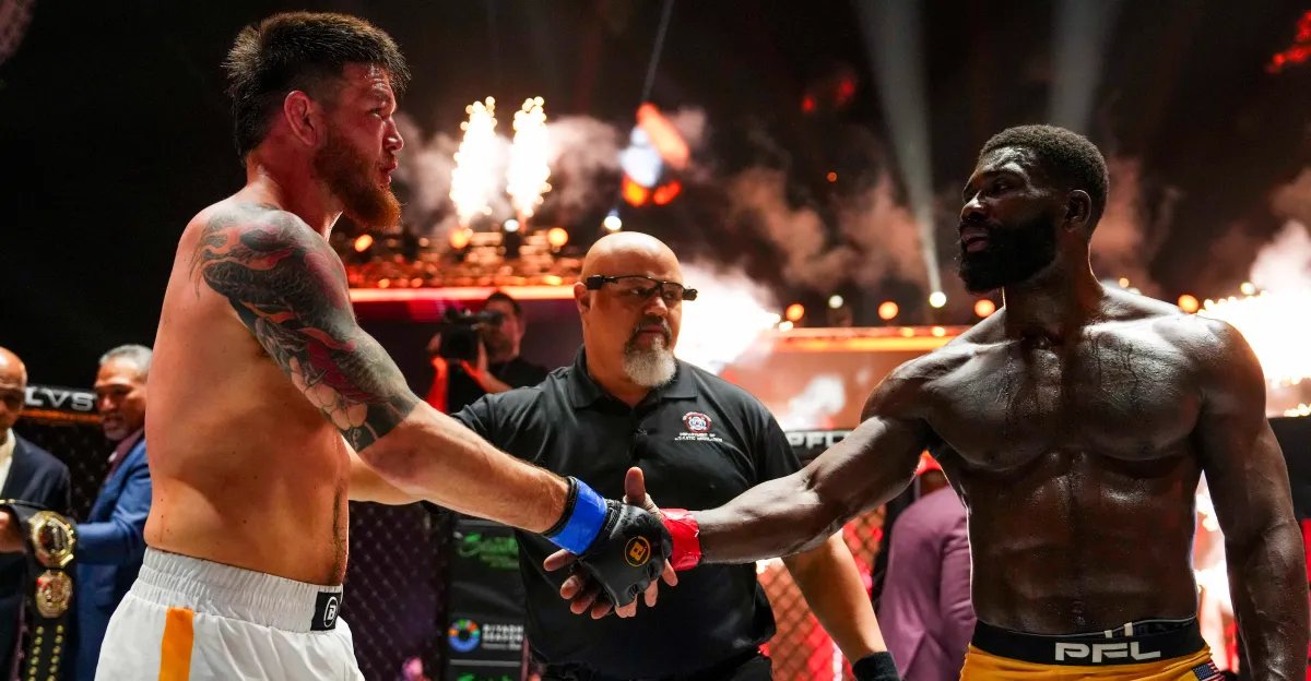 Impa Kasanganay explains why he already updated his Instagram profile to PFL Champion before the title fight