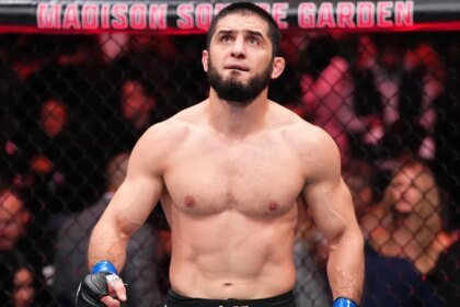 Islam Makhachev reacts to Conor McGregor's blown out knee at UFC 329, saying he feels 'sick'