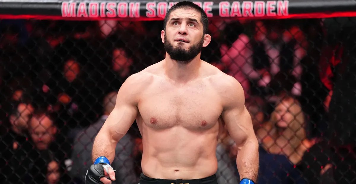 Islam Makhachev reacts to Conor McGregor's blown out knee at UFC 329, saying he feels 'sick'