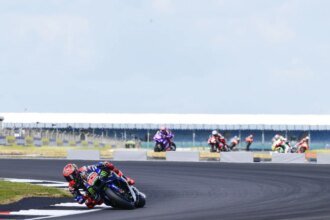 Fabio Quartararo, 2025 MotoGP British Grand Prix. Credit: Gold and Goose.
