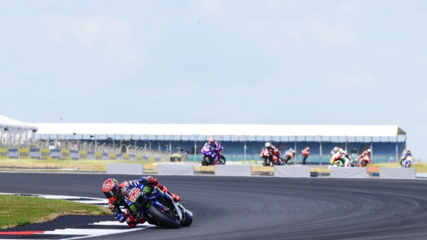 Fabio Quartararo, 2025 MotoGP British Grand Prix. Credit: Gold and Goose.