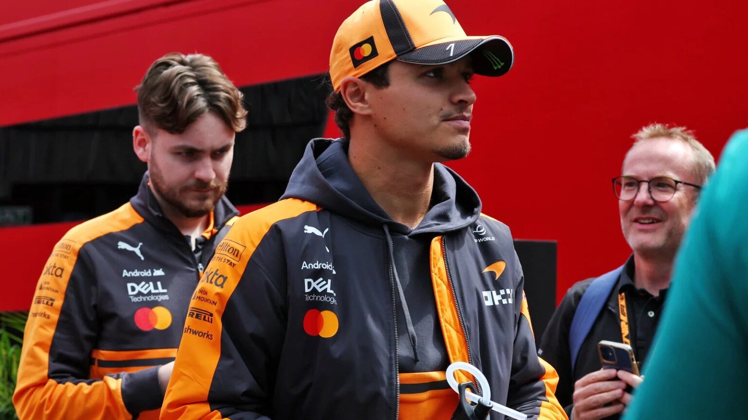 Norris in Spa