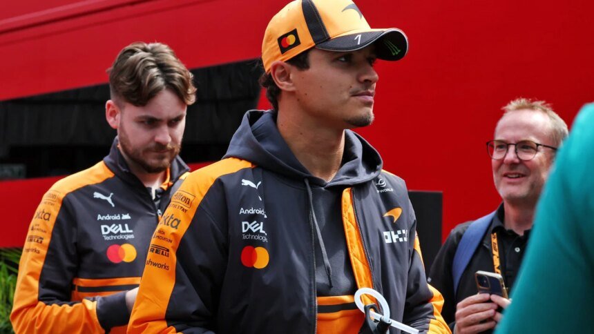 Norris in Spa