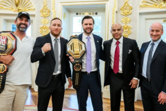JD Vance, Justin Gaethje