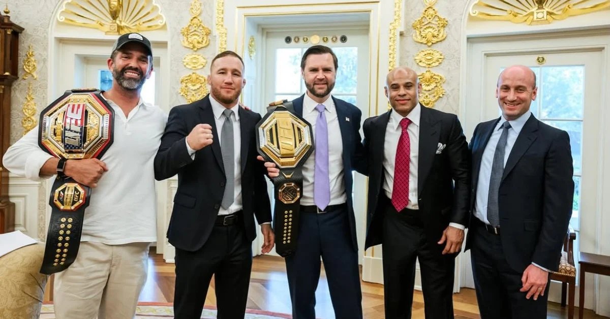 JD Vance, Justin Gaethje
