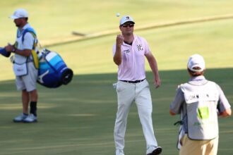 Johnson 1 back over Glover and Blair in PGA Tour match against John Deere