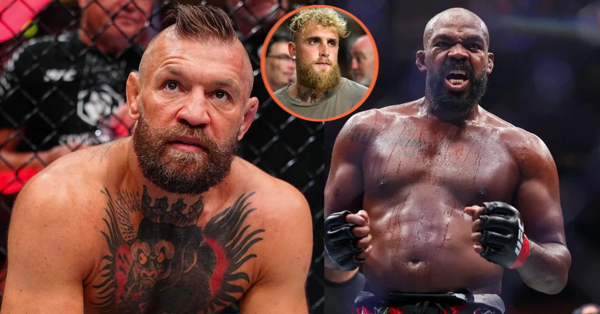 Jon Jones, Conor McGregor, Jake Paul
