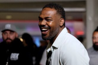 Jon Jones explains viral 'GOAT' reaction to Alex Pereira's loss at UFC White House
