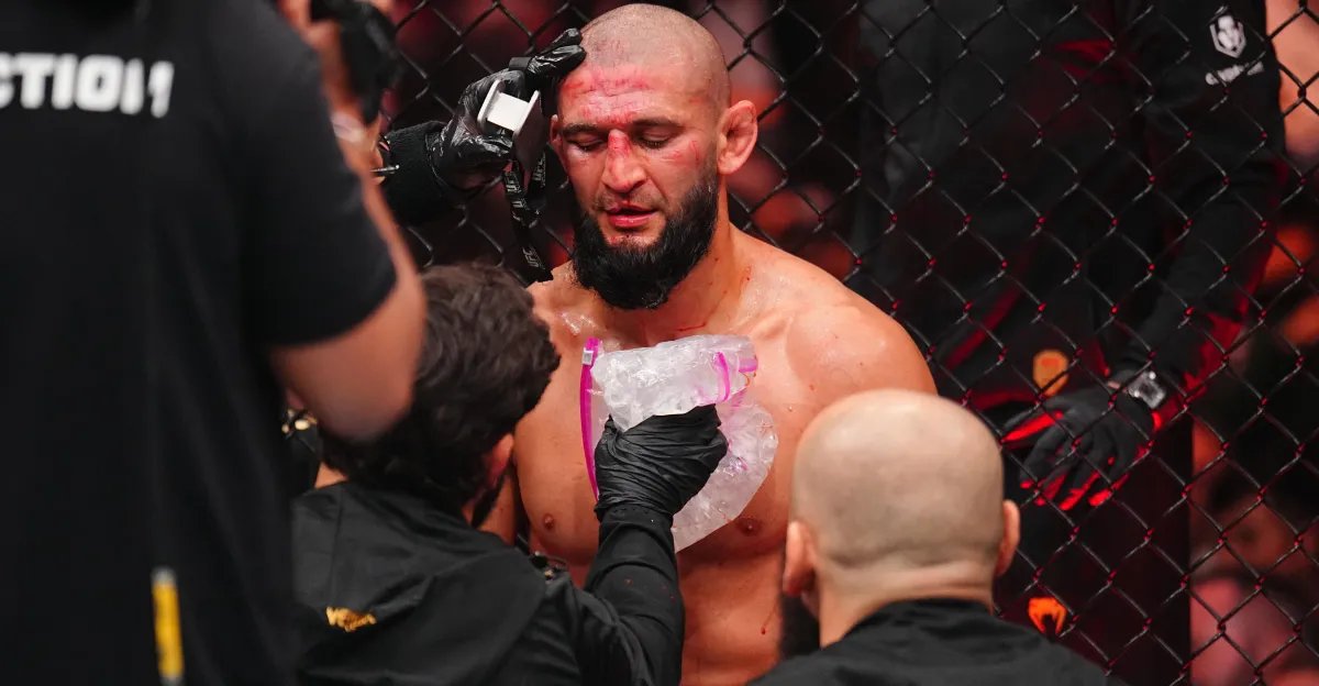 Jon Jones offers advice to Khamzat Chimaev as he recovers from first career loss