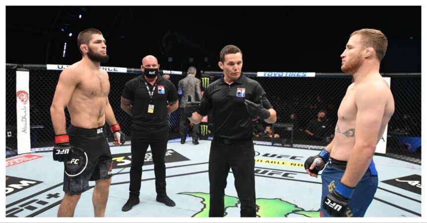 Khabib Nurmagomedov Justin Gaethje corner PFL New York